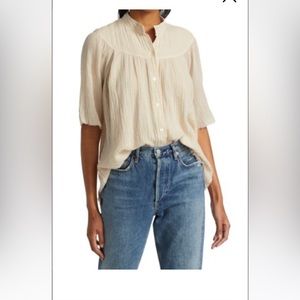 Raquel Allegra serenity top size 2 NWT